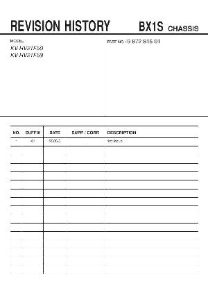Сервисная инструкция Sony KV-HV21F50 BX1S ― Manual-Shop.ru