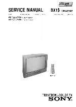 Сервисная инструкция Sony KV-TG212M80 BX1S