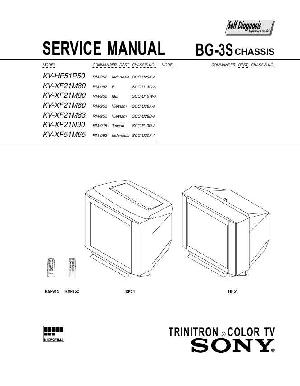 Сервисная инструкция Sony KV-XF21M80 ― Manual-Shop.ru