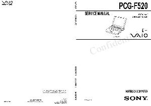 Service manual Sony PCG-F520 ― Manual-Shop.ru