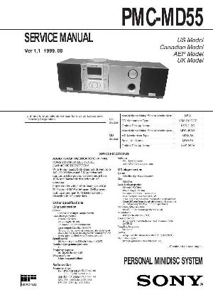 Сервисная инструкция Sony PMC-MD55 ― Manual-Shop.ru