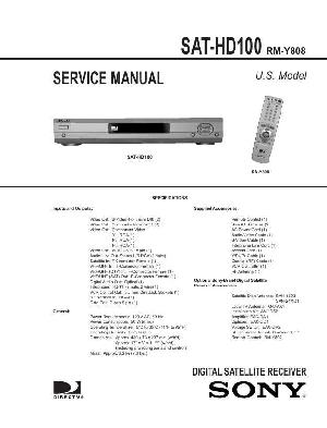 Сервисная инструкция Sony SAT-HD100 ― Manual-Shop.ru