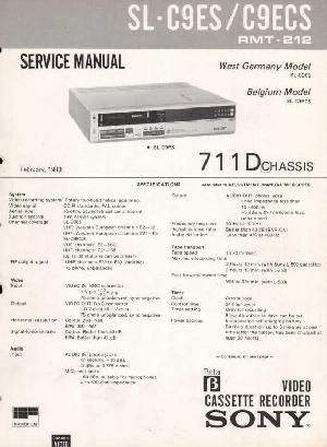 Service manual Sony SL-C9ES ― Manual-Shop.ru