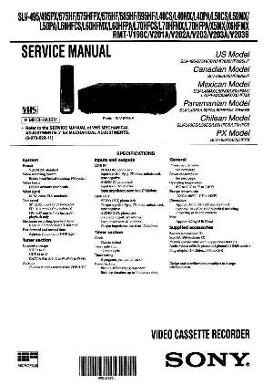 Сервисная инструкция Sony SLV-495, SLV-495PX, SLV-675HF, SLV-675HFPX, SLV-676HF, SLV-685HF, SLV-695HF, SLV-L40CS, SLV-L40MX, SLV-40PA, SLV-L50CS, SLV-L50MX, SLV-L50PA, SLV-L60, SLV-L70, SLV-X5MX, SLV-X6HFMX ― Manual-Shop.ru