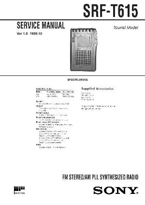 Сервисная инструкция Sony SRF-T615 ― Manual-Shop.ru