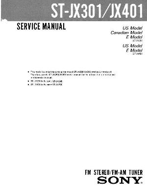 Сервисная инструкция Sony ST-JX301, ST-JX401 ― Manual-Shop.ru