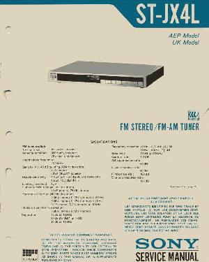Сервисная инструкция Sony ST-JX4L ― Manual-Shop.ru