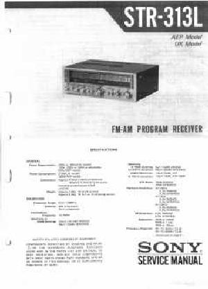 Сервисная инструкция Sony STR-313L ― Manual-Shop.ru