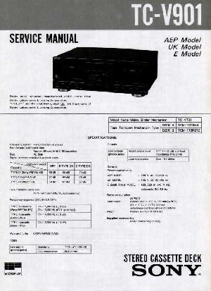 Сервисная инструкция Sony TC-V901 ― Manual-Shop.ru