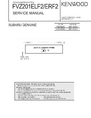 Сервисная инструкция SUBARU Kenwood FVZ-201ELF2 ― Manual-Shop.ru