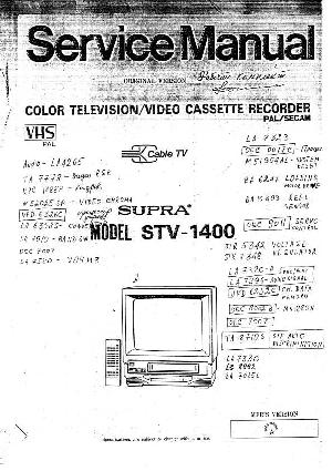 Service manual Supra STV-1400 ― Manual-Shop.ru