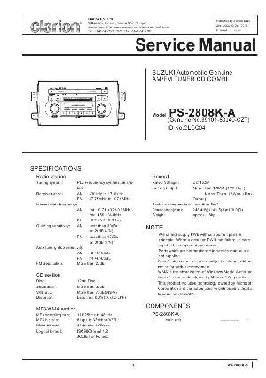Service manual Clarion PS-2808K-A ― Manual-Shop.ru
