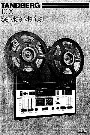 Сервисная инструкция Tandberg 10X  ― Manual-Shop.ru