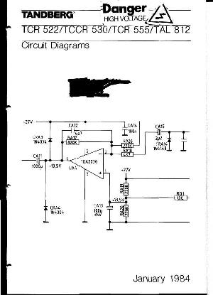 Сервисная инструкция Tandberg TAL-812 ― Manual-Shop.ru