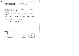 Service manual Tandberg TCA-3028 ― Manual-Shop.ru