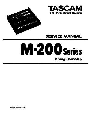 Service manual Tascam M-208, M-216 ― Manual-Shop.ru