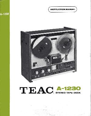 Service manual Teac A-1230 ― Manual-Shop.ru