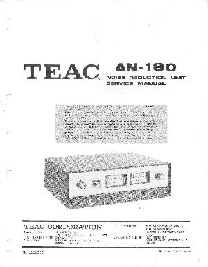 Service manual TEAC AN-180 ― Manual-Shop.ru