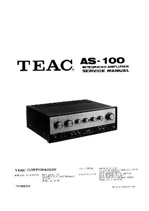 Service manual Teac AS-100 ― Manual-Shop.ru
