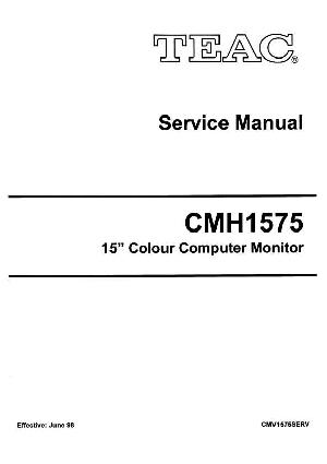Service manual Teac CMH1575 ― Manual-Shop.ru