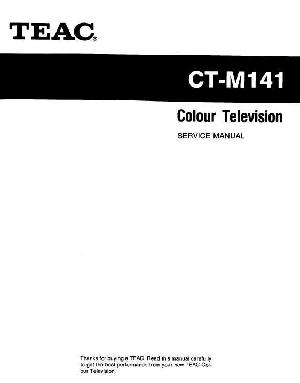 Сервисная инструкция Teac CT-M141 ― Manual-Shop.ru