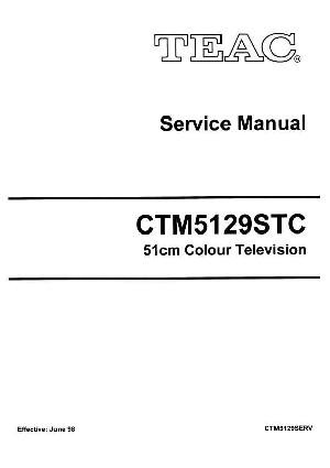 Сервисная инструкция Teac CT-M5129STC ― Manual-Shop.ru