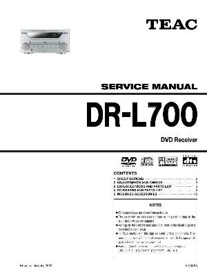 Service manual Teac DR-L700 ― Manual-Shop.ru