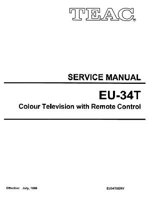 Service manual Teac EU-34T ― Manual-Shop.ru