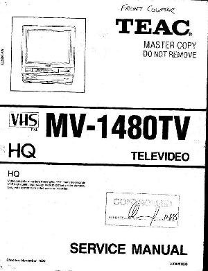 Service manual Teac MV-1480 ― Manual-Shop.ru