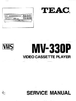 Service manual Teac MV-330P ― Manual-Shop.ru