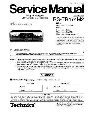 Service manual Technics RS-TR474M2 ― Manual-Shop.ru