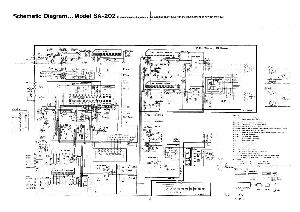 Сервисная инструкция Technics SA-202 (schematic) ― Manual-Shop.ru