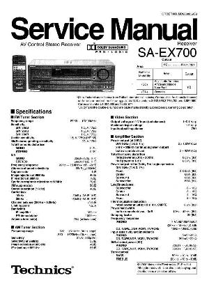 Сервисная инструкция Technics SA-EX700GC, GN ― Manual-Shop.ru