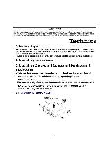 Сервисная инструкция Technics SH-DV290EG