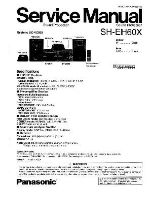 Сервисная инструкция Technics SH-EH60X ― Manual-Shop.ru