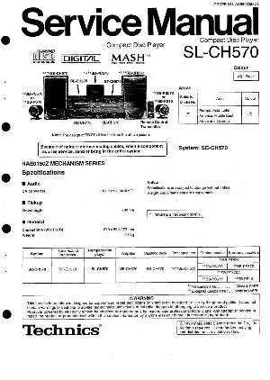 Сервисная инструкция Technics SL-CH570 ― Manual-Shop.ru