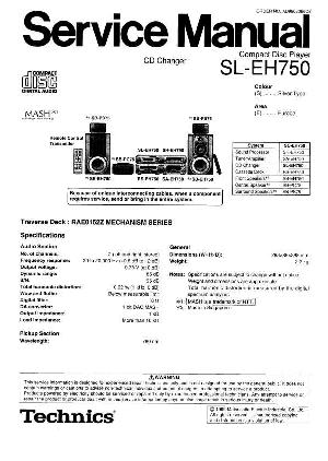 Сервисная инструкция Technics SL-EH750 ― Manual-Shop.ru