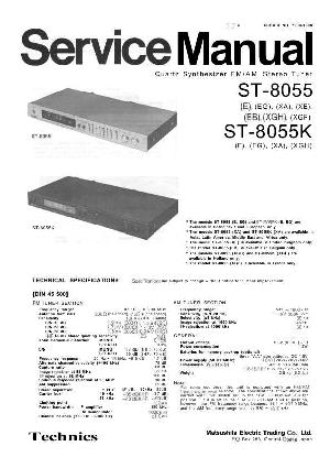 Сервисная инструкция Technics ST-8055 ― Manual-Shop.ru