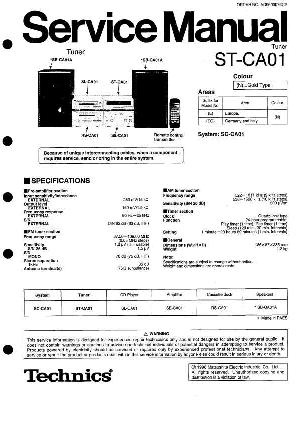Сервисная инструкция Technics ST-CA01 ― Manual-Shop.ru