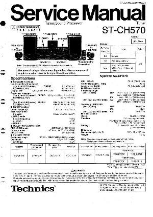 Сервисная инструкция Technics ST-CH570 ― Manual-Shop.ru