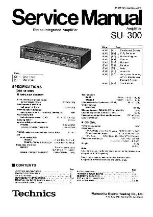 Сервисная инструкция Technics SU-300E ― Manual-Shop.ru