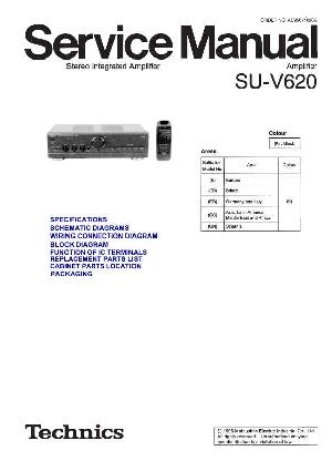 Сервисная инструкция Technics SU-620 ― Manual-Shop.ru
