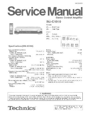 Сервисная инструкция Technics SU-C1010 ― Manual-Shop.ru