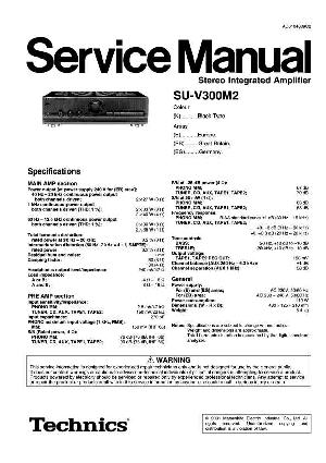 Service manual Technics SU-V300M2 ― Manual-Shop.ru