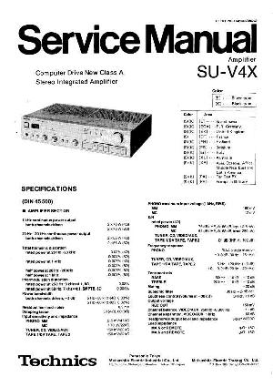 Сервисная инструкция Technics SU-V4X ― Manual-Shop.ru