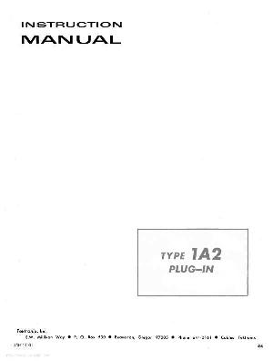 Сервисная инструкция Tektronix 1A2 ― Manual-Shop.ru