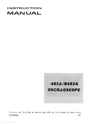 Service manual Tektronix 453A Oscilloscope ― Manual-Shop.ru