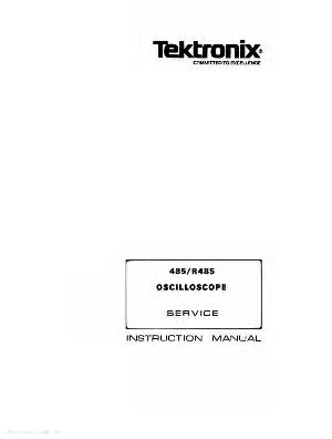 Service manual Tektronix 485 Oscilloscope ― Manual-Shop.ru