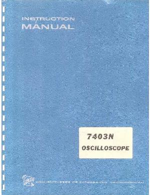 Сервисная инструкция Tektronix 7403N ― Manual-Shop.ru