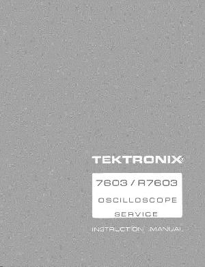 Service manual Tektronix R7603 Oscilloscope ― Manual-Shop.ru
